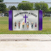 Anpassbare Händchen und Querbanner für Frauen Banner (Insitu)