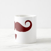 Anpassbare Handlebar-Mustache Kaffeetasse (Mittel)
