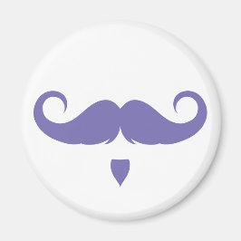 Anpassbare Handlebar-Mustache Magnet