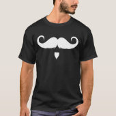 Anpassbare Handlebar-Mustache T-Shirt (Vorderseite)