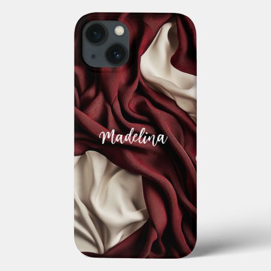 Anpassbare Handyhülle einzelne Farbe mit Ihrem Nam Case-Mate iPhone Hülle (Rückseite)