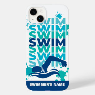 Anpassbare Handyhülle für Schwimmsportler Case-Mate iPhone 14 Plus Hülle