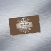 Anpassbare Handyman-Handywerkzeuge v2 Magnetische Visitenkarte (Beispiel)