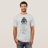 Anpassbare Handywerkzeuge T-Shirt (Vorne ganz)