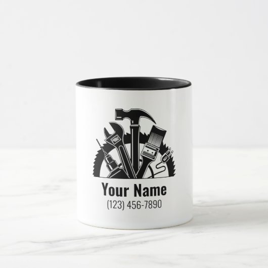 Anpassbare Handywerkzeuge Tasse (Zentrum)