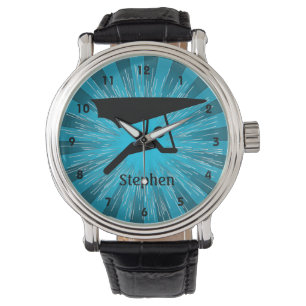 Anpassbare Hang Gliding Design Watch Armbanduhr
