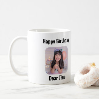 Anpassbare Happy Birthday Tasse