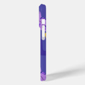 Anpassbare Happy Cat & Matisse Blume Case-Mate iPhone Hülle (Rückseite / Links)