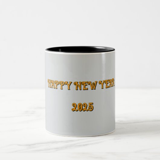 Anpassbare Happy New Year Coffee Tasse (Mittel)