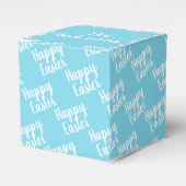 Anpassbare Happy Oaster Light Blue Geschenkschachtel (Vorderseite)