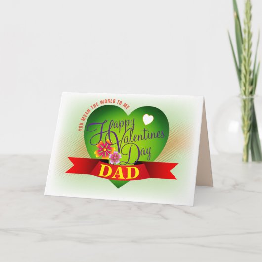 Anpassbare Happy Valentines Feiertagskarte (Vorderseite)