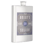 Anpassbare Hausbar-Bier-Saloon Flachmann (Rechts)