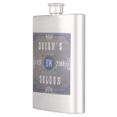 Anpassbare Hausbar-Bier-Saloon Flachmann (Links)