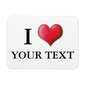 Anpassbare Herzmagneten 0005 Magnet (Horizontal)