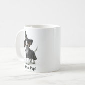 Anpassbare Hexerei Jack Russell Terrier Pup Kaffeetasse (Vorderseite Links)