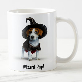 Anpassbare Hexerei Jack Russell Terrier Pup Kaffeetasse