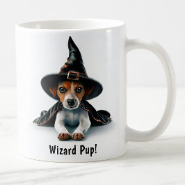 Anpassbare Hexerei Jack Russell Terrier Pup Kaffeetasse