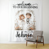 Anpassbare Hintergrund für die Heilung von Whimsik Wandteppich (Beispiel)