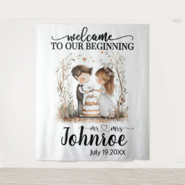 Anpassbare Hintergrund für die Heilung von Whimsik Wandteppich