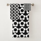 Anpassbare Hippie-Blume Badhandtuch Set (Insitu)