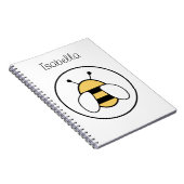 Anpassbare Honigbiene Notizblock (Rechte Seite)