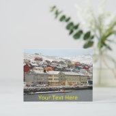 Anpassbare Honningsvåg, Norwegen Postkarte (Stehend Vorderseite)