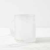Anpassbare Hummingvogel-Tasse Mattglastasse (Vorderseite Links)