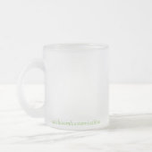 Anpassbare Hummingvogel-Tasse Mattglastasse (Links)