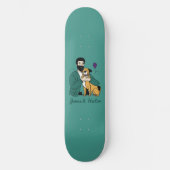 Anpassbare Hundelauflösung Skateboard (Vorderseite)