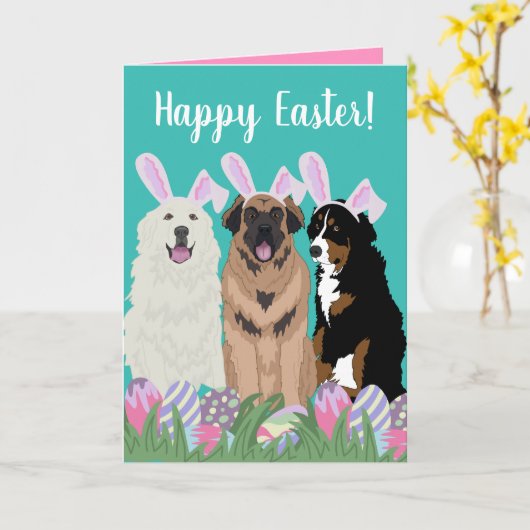 Anpassbare Hundepause Karte (Gelbe Blume)