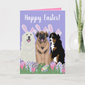 Anpassbare Hundepause Karte (Vorderseite)