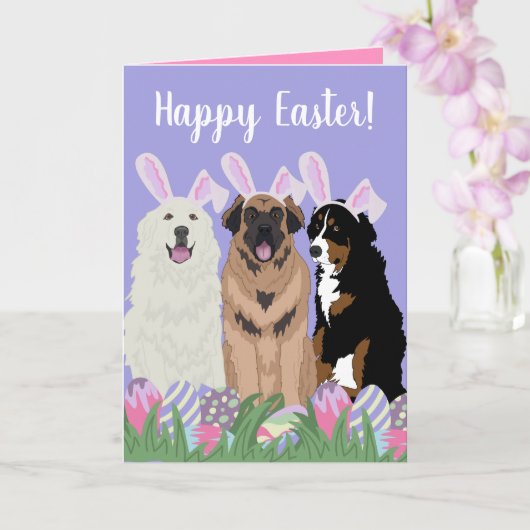 Anpassbare Hundepause Karte (Orchidee)