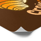Anpassbare I-Liebe CroisSunDay Poster (Ecke)