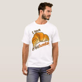 Anpassbare I-Liebe CroisSunDay T-Shirt (Vorne ganz)