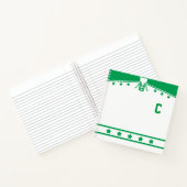 Anpassbare Ice Hockey-Jersey-Notebook Notizbuch (Innenseite)