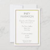 Anpassbare Ice-Skaten-Party Einladung (Rückseite)