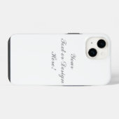 Anpassbare iPhone 14 Fall - Design hinzufügen Hülle (Rückseite (Horizontal))