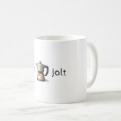 Anpassbare Java Jolt-Tasse Kaffeetasse (VorderseiteRechts)