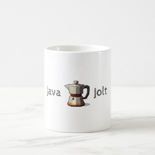 Anpassbare Java Jolt-Tasse Kaffeetasse (Mittel)