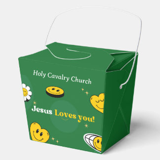 Anpassbare Jesus liebt dich Gefallen Box Geschenkschachtel