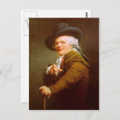 Anpassbare Joseph Ducreux Postcard Postkarte (Vorne/Hinten)