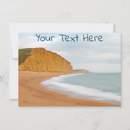 Anpassbare Jurasenküste, Dorset-Karte (Vorderseite)