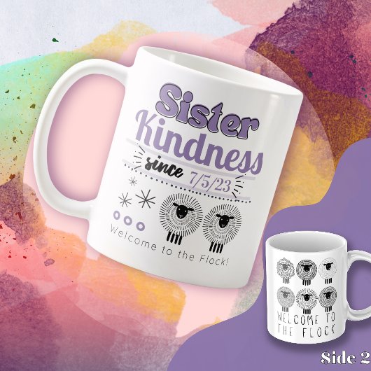 Anpassbare JW-Taufen-Geschenk für Schwester Kaffeetasse