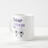Anpassbare JW-Taufen-Geschenk für Schwester Kaffeetasse (Vorderseite Links)