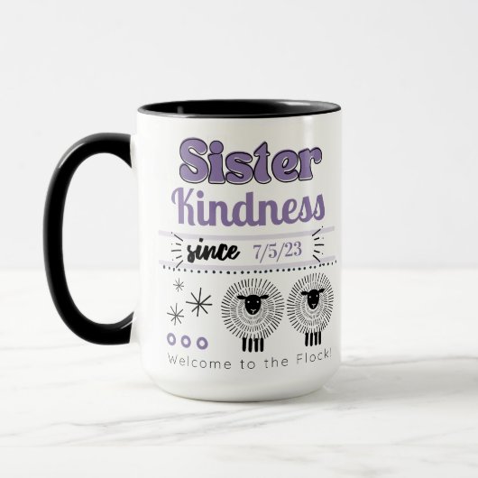 Anpassbare JW-Taufen-Geschenk für Schwester Tasse (Links)