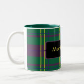 Anpassbare Karierte Tasse (Links)