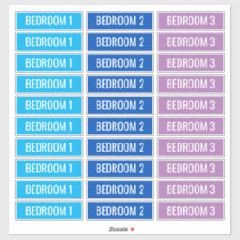 Anpassbare Kennzeichnungen für bewegliche Felder Aufkleber