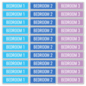 Anpassbare Kennzeichnungen für bewegliche Felder Aufkleber (Vorderseite)