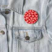 Anpassbare Kissy Lips Hearts Button (Beispiel)