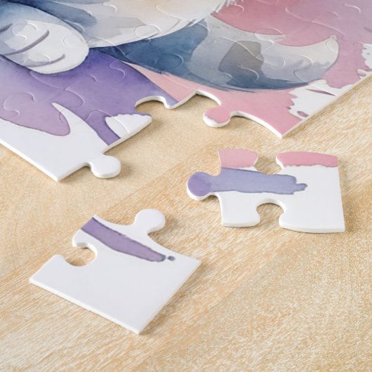 Anpassbare Kittenpuzzle Puzzle (Seite)